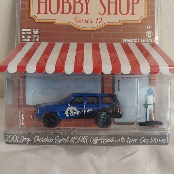 Greenlight Hobby Shop 12 - 2001 Jeep Cherokee Sport MOPAR Off-Road 97120-E - Picture 2 of 8